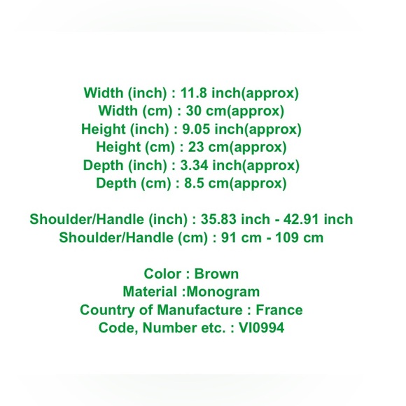 ✅AUTHENTIC BAG+BOX LOUIS VUITTON SHOULDER  BAG - Picture 5 of 13